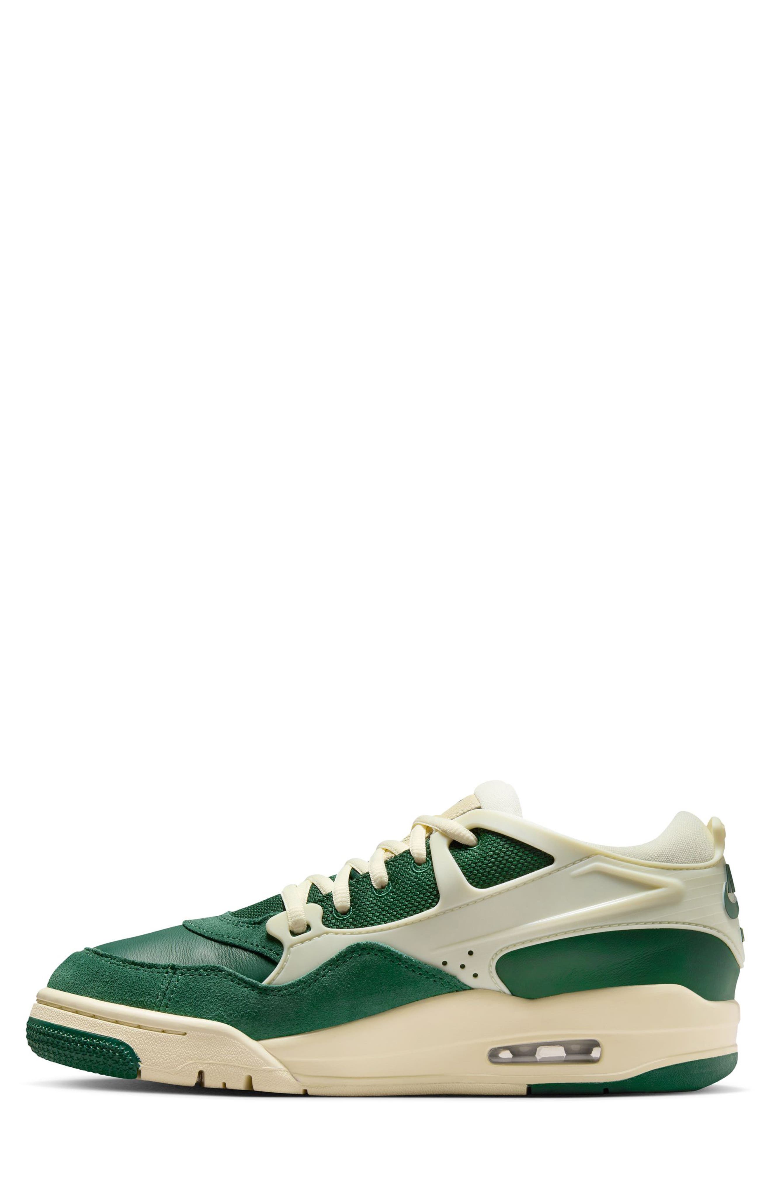 Jordan Air Jordan 4RM Sneaker, Alternate, color, Fir/ Coconut Milk/ Malachite