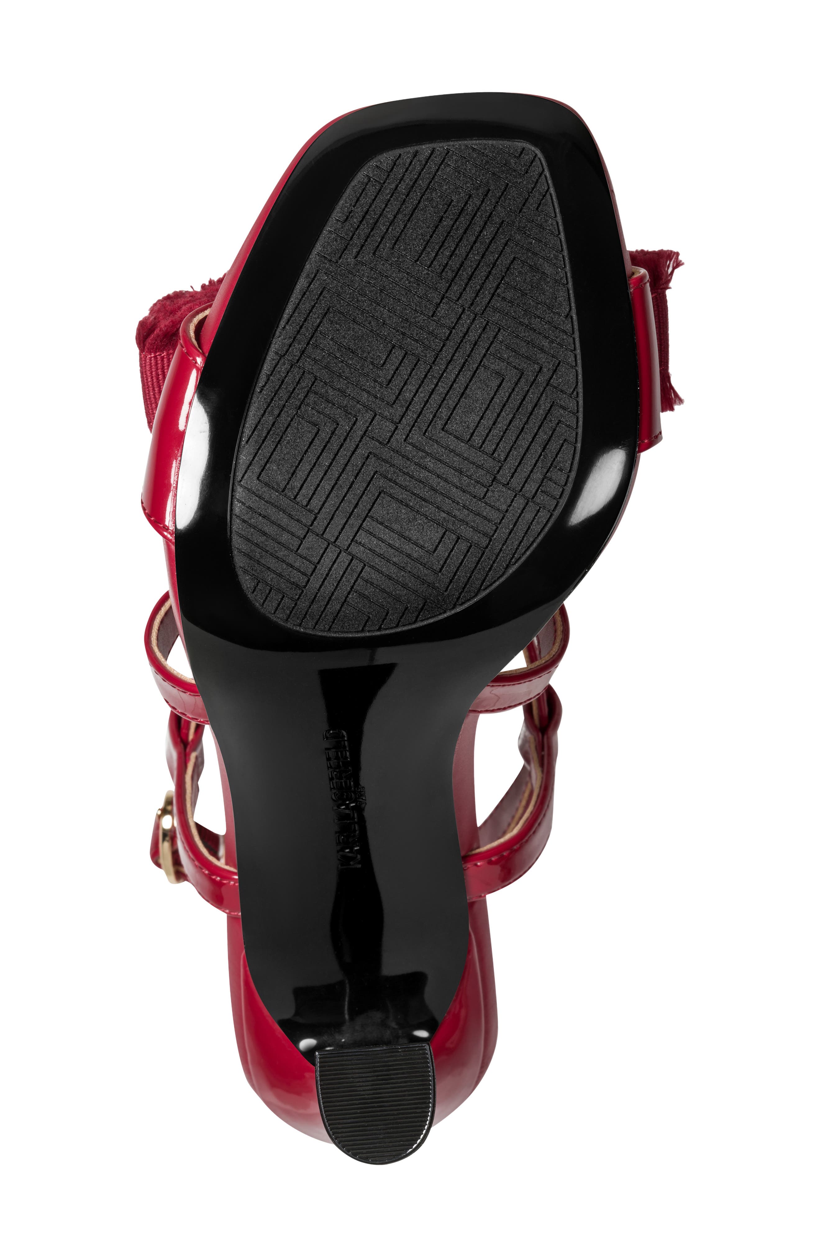 Currin Strappy Sandal, Alternate, color, POPPY RED