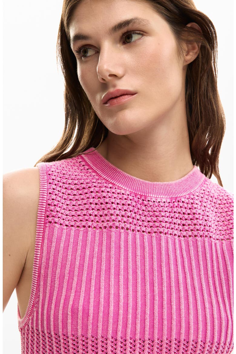 Sleeveless Sweater, Alternate, color, PINK