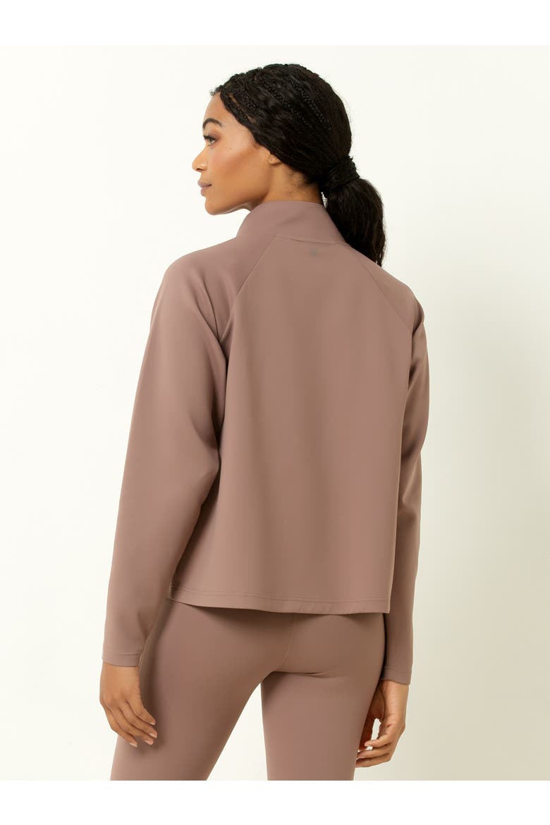 Performance 1/4 Zip Pullover, Alternate, color, Twilight Mauve