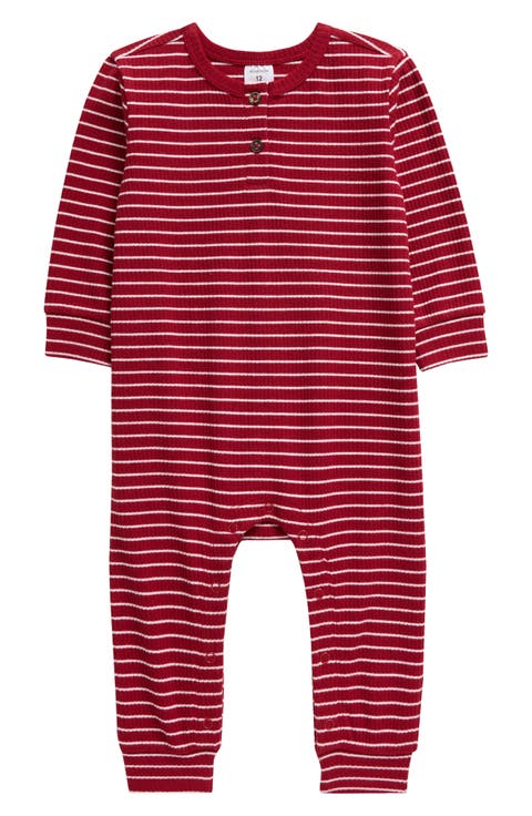 Long Sleeve Rib Romper (Baby)