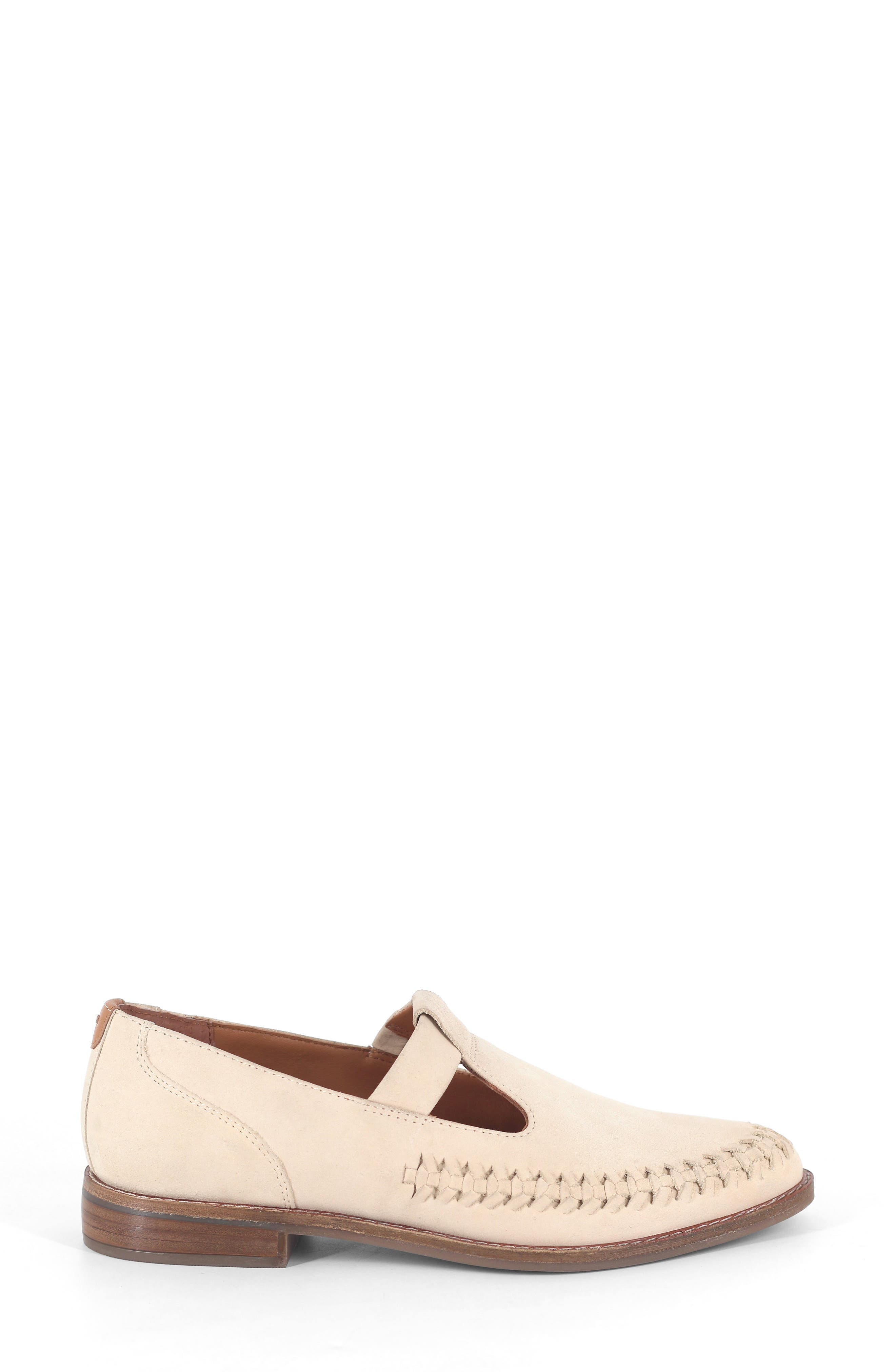 Argyle Loafer, Alternate, color, STONE LEATHER