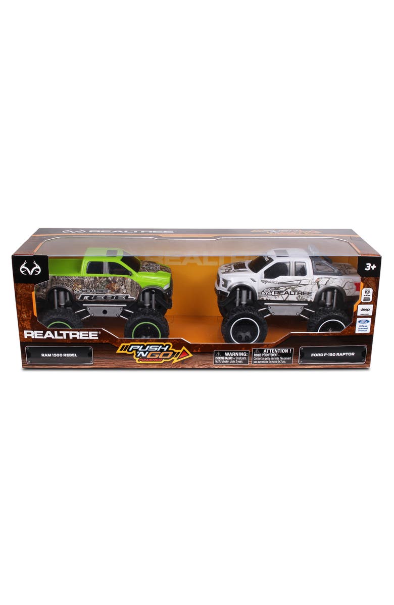 REALTREE Ford F150 Raptor & Ram Rebel Trucks, Main, color, Multicolored