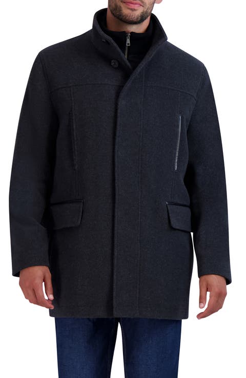Plush Wool Blend Coat