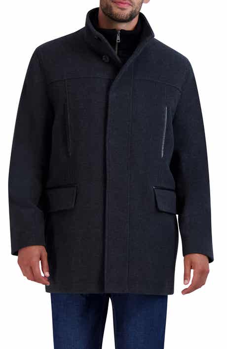Cole Haan Signature Plush Wool Blend Coat