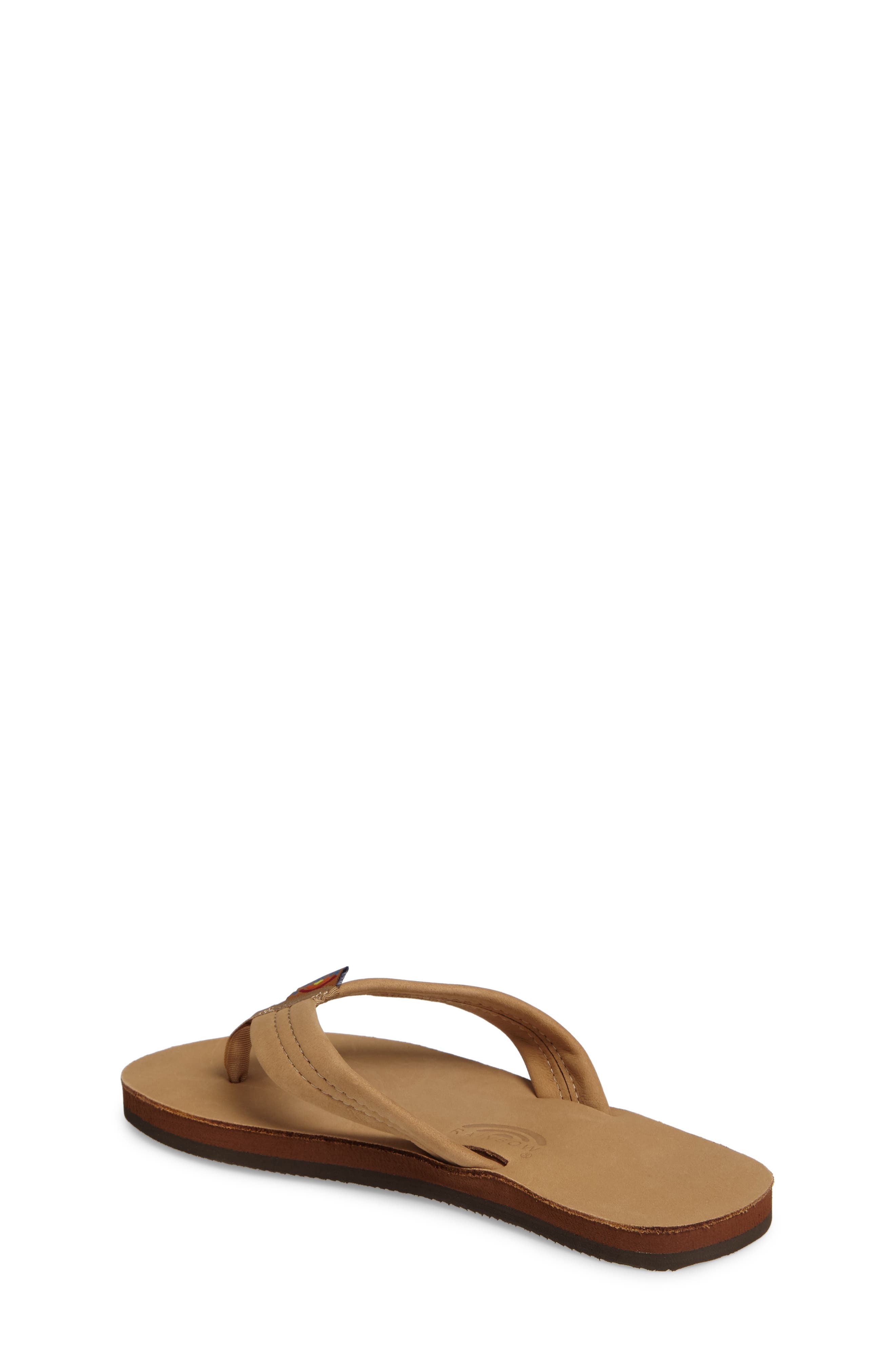 Rainbow<sup>®</sup> Rainbow Leather Sandal, Alternate, color, Sierra