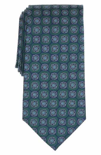 Brooks Brothers Hex Floral Silk Blend Tie