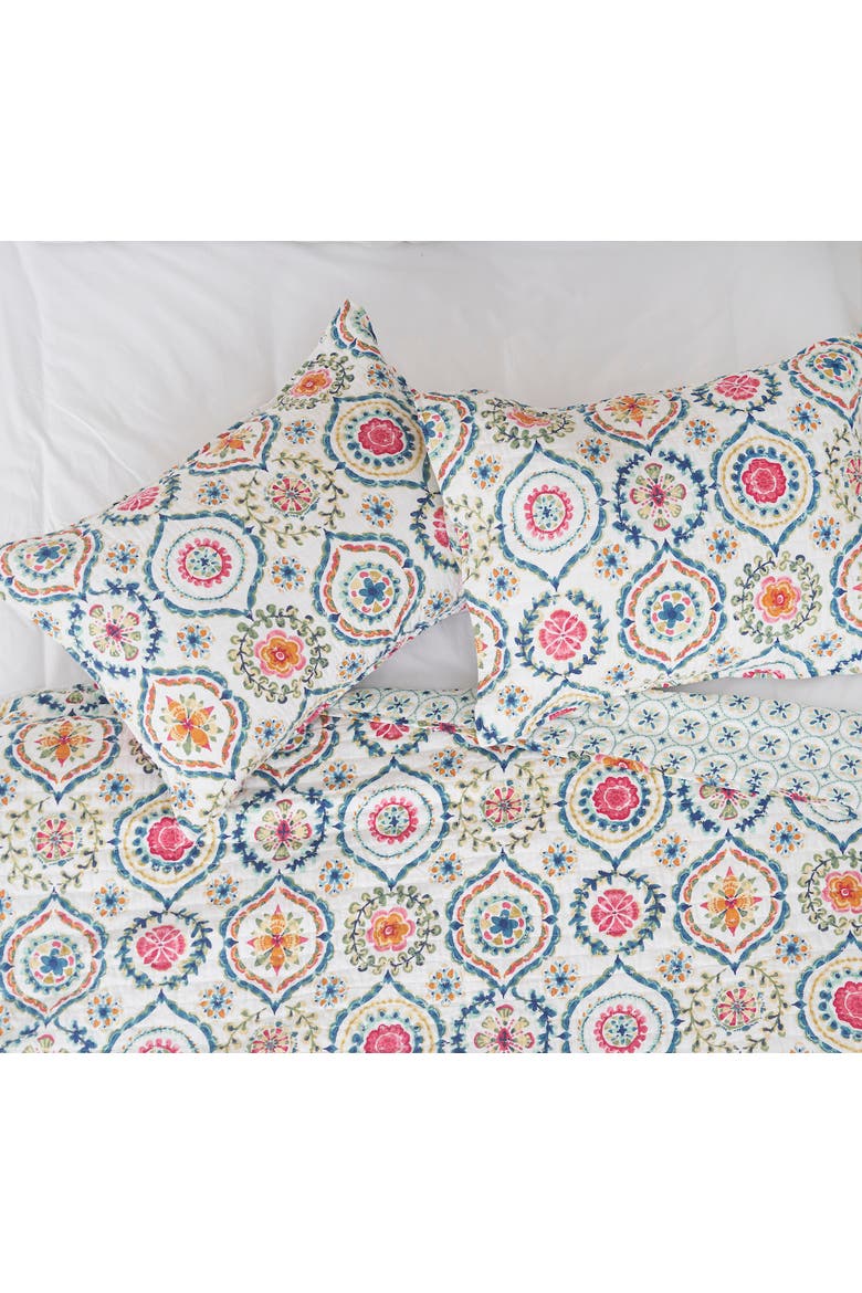 Fallon Quilt Bedding Collection, Alternate, color, White