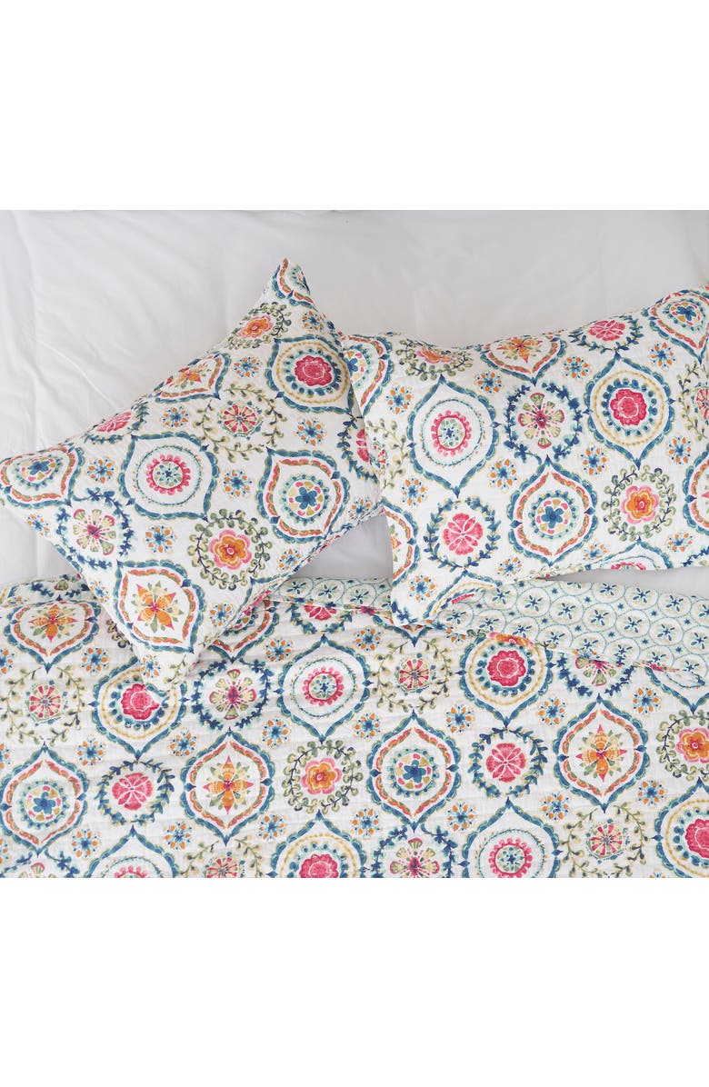 carol 
frank Fallon Quilt Bedding Collection, Alternate, color, White