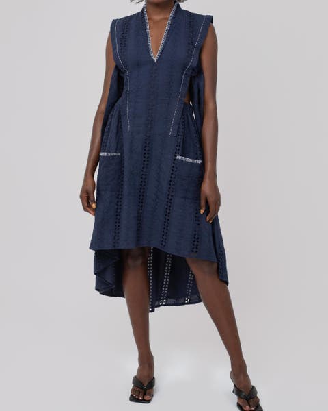Seya Schiffli Dress