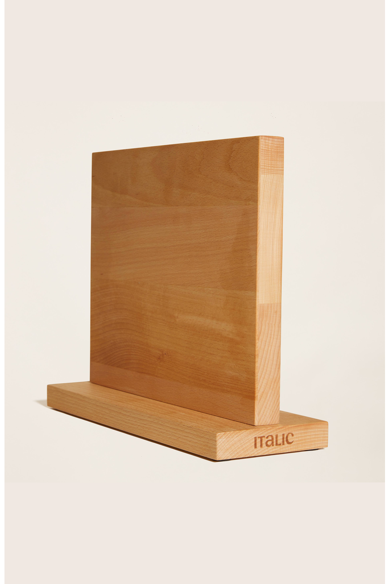 European Beech Wood Magnetic Knife Block, Main, color, European Beech