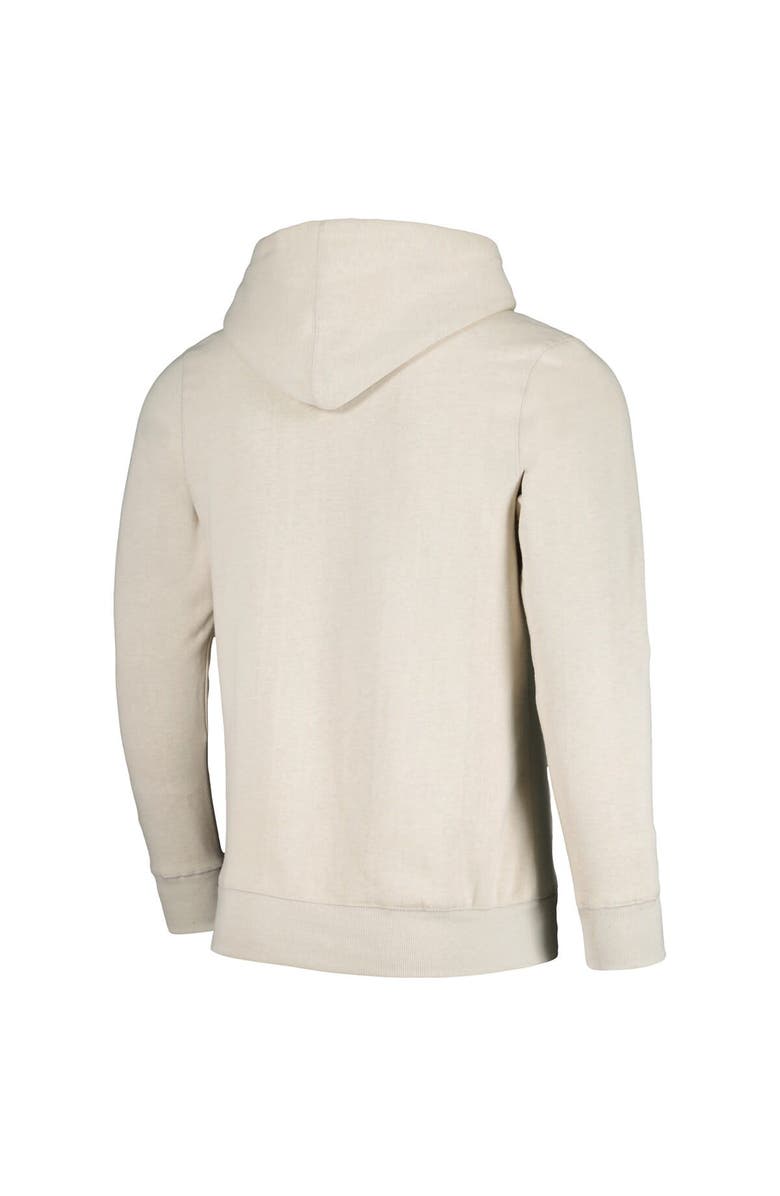 HOMEFIELD Men's Homefield Oatmeal Michigan Wolverines University of Michigan Tri-Blend Pullover Hoodie, Alternate, color, 