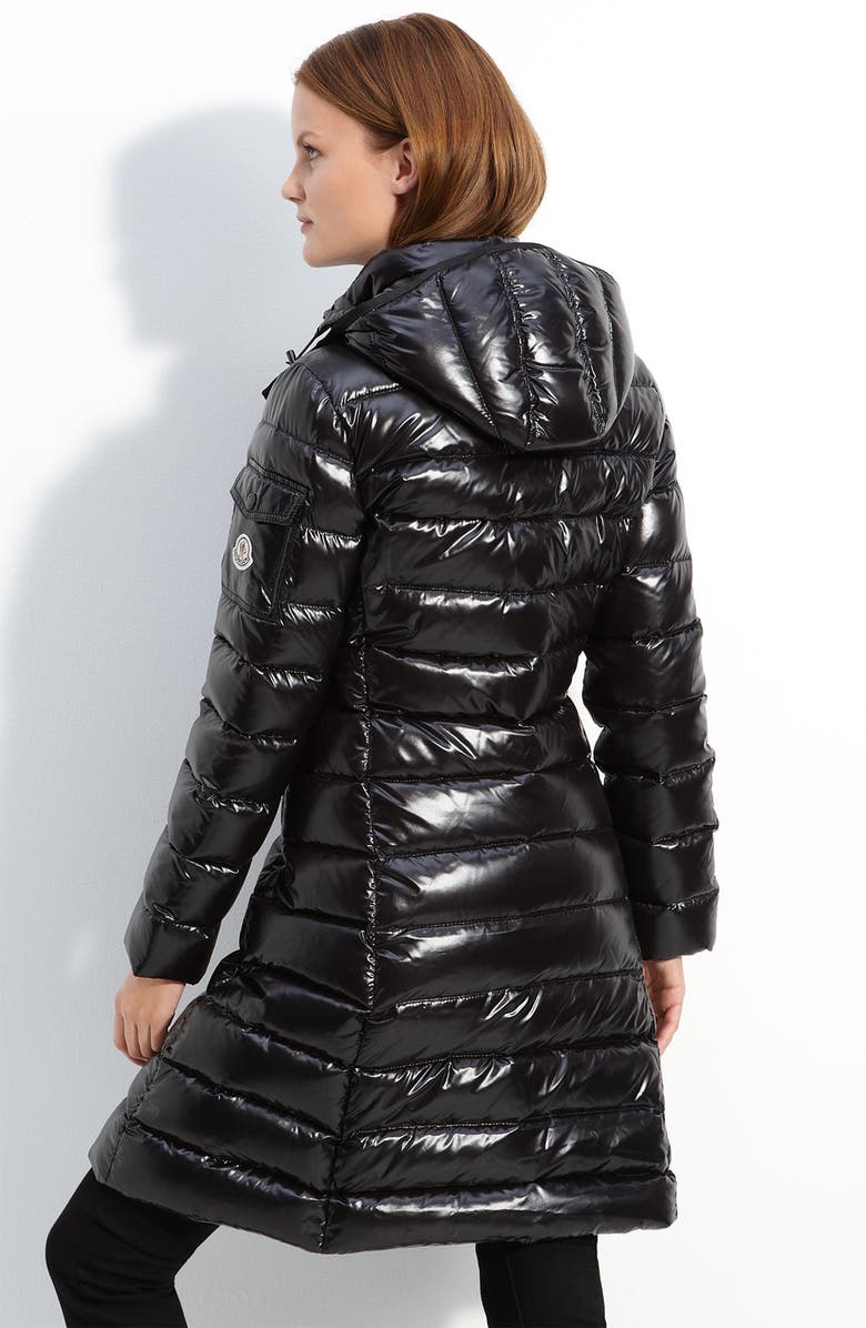 Moncler 'Moka' Quilted Down Coat, Alternate, color, 
