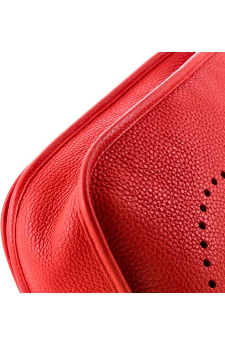 Pre-Owned Hermes Evelyne Bag Gen III Clemence PM, Alternate, color, Rouge Tomate