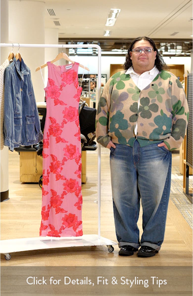 Fionna Floral Sleeveless Maxi Dress, sales video thumbnail