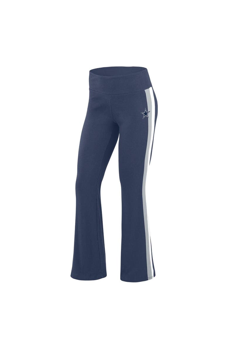 WEAR by Erin Andrews Women's WEAR by Erin Andrews Gray Dallas Cowboys Yoga Pants, Alternate, color, Navy