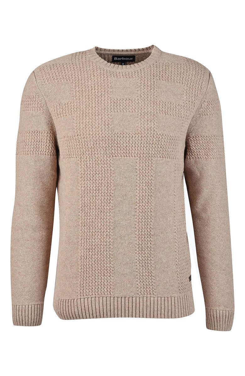 Barbour Townend Solid Lambwool Crewneck Sweater, Alternate, color, 