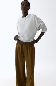 H&M Cotton drawstring pants