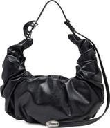 DIESEL® Grab-D Large Faux Leather Hobo Shoulder Bag