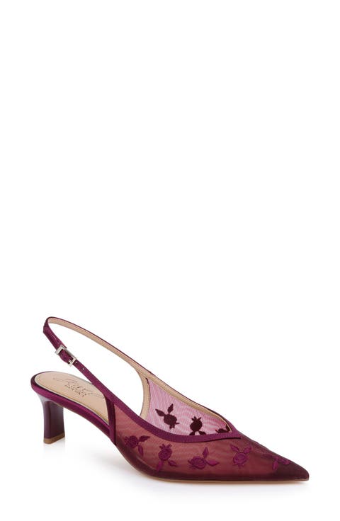 Zahra II Slingback Pointed Toe Pump (Women)