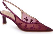 Jewel Badgley Mischka Zahra II Slingback Pointed Toe Pump