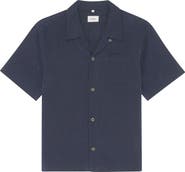 DL1961 Hugh Relaxed Fit Camp Shirt