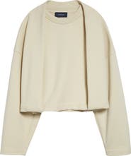 SPORTMAX Minnie Layered Effect Sweatshirt