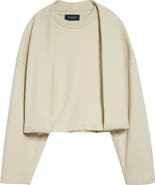SPORTMAX Minnie Layered Effect Sweatshirt