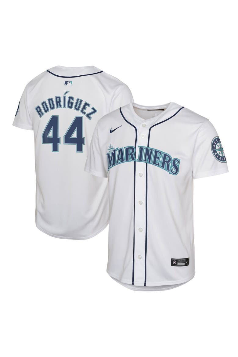Nike Youth Nike Julio Rodríguez White Seattle Mariners Home