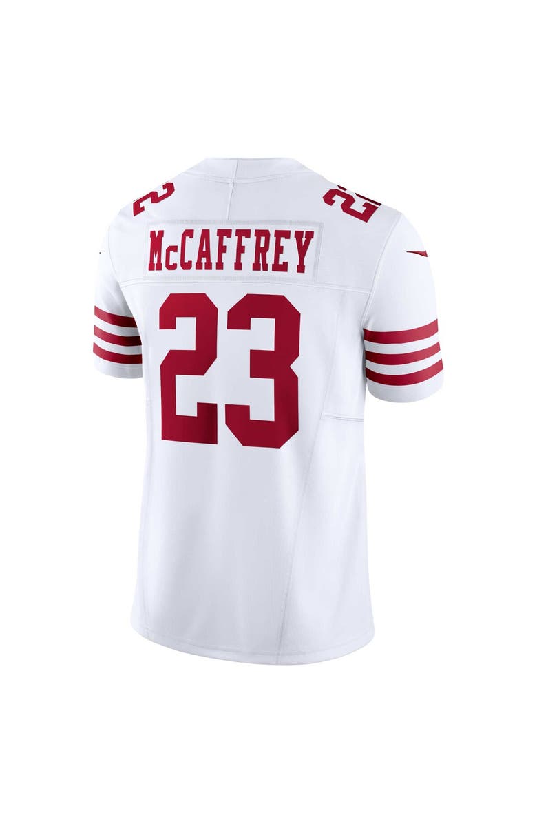 Nike Men's Nike Christian McCaffrey White San Francisco 49ers Vapor F.U.S.E. Limited Jersey, Alternate, color, White