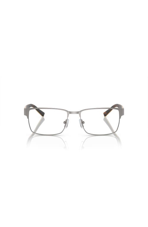 Armani Exchange 54mm Square Optical Glasses In Gray