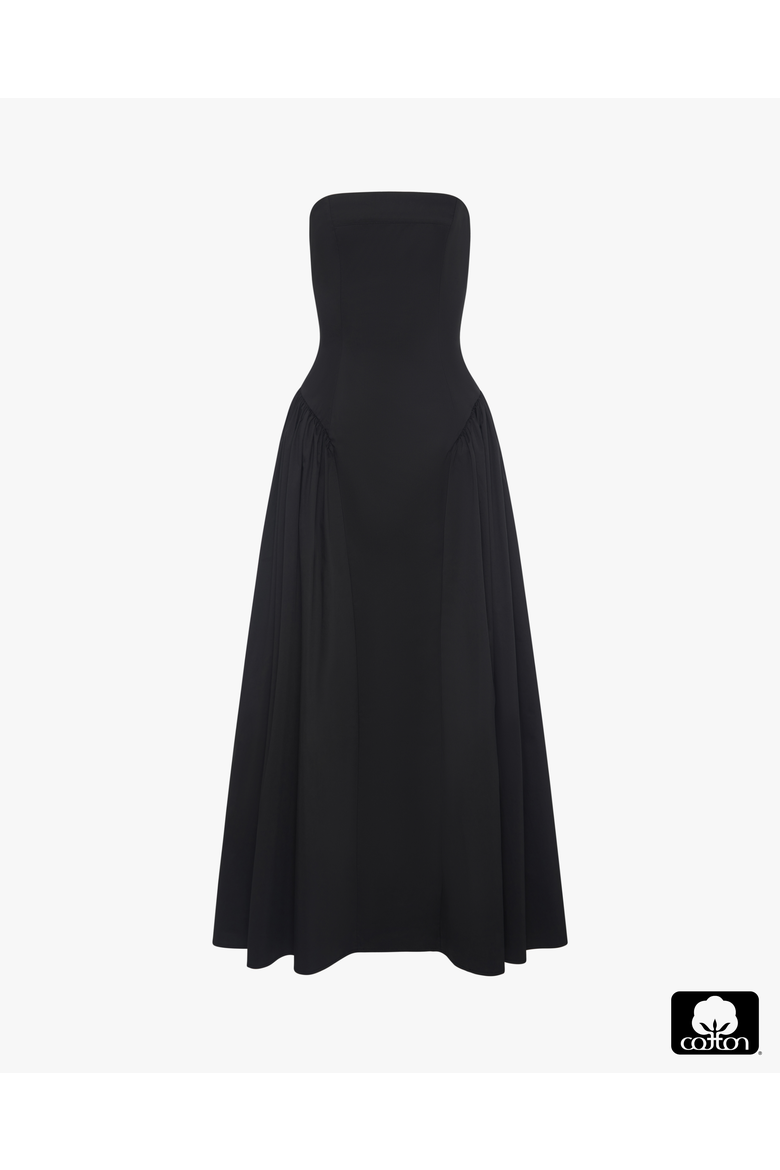 we wore what strap corset midi dress WeWoreWhat Corset Midi Dress in Ivory