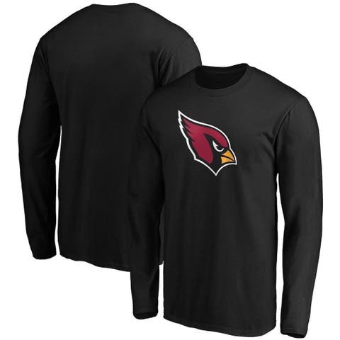Men's Fanatics Branded Black Arizona Cardinals Big & Tall Primary Team Logo Long Sleeve T-Shirt