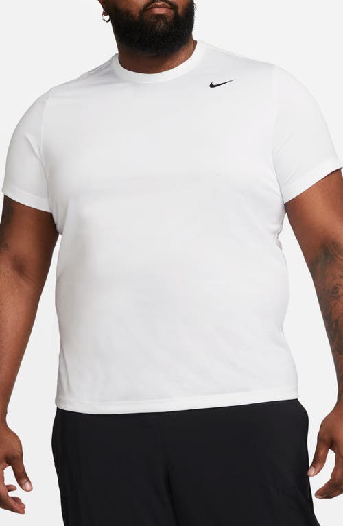 Nike Dri-fit Short-sleeve T-shirt In White