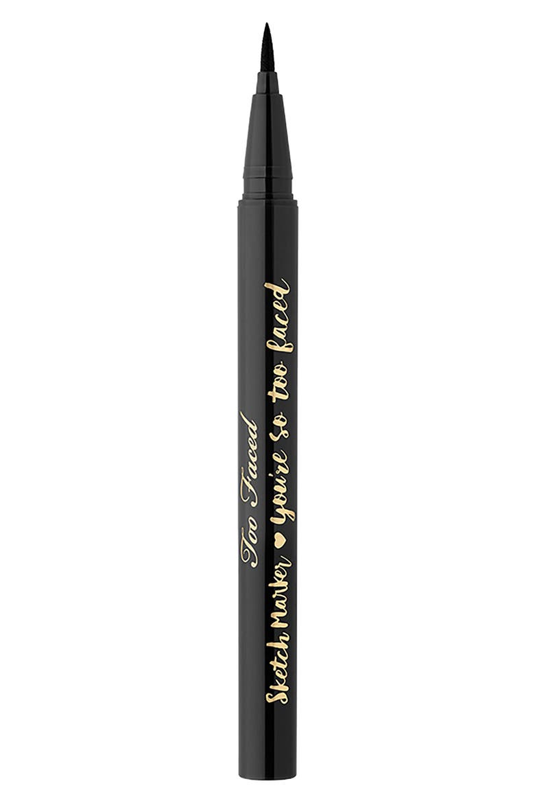 Sketch Marker Liquid Eyeliner, Alternate, color, BLACK