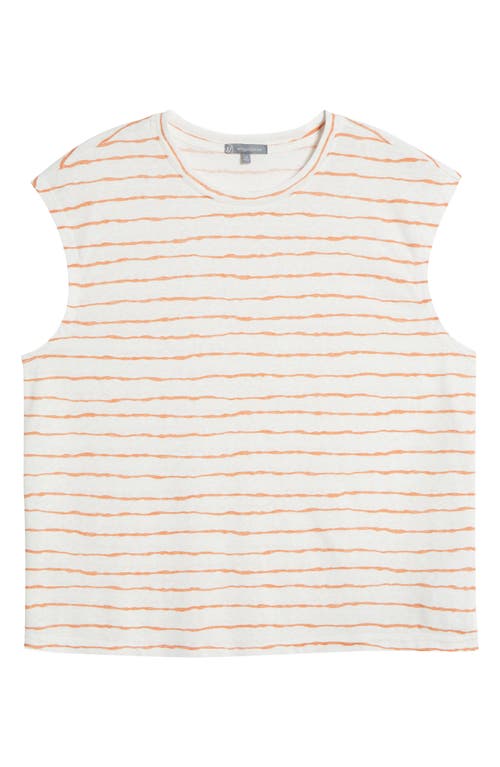 Wit & Wisdom Stripe Linen Blend T-shirt