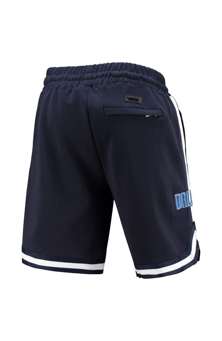 PRO STANDARD Men's Pro Standard Navy Dallas Mavericks Chenille Shorts, Alternate, color, Navy