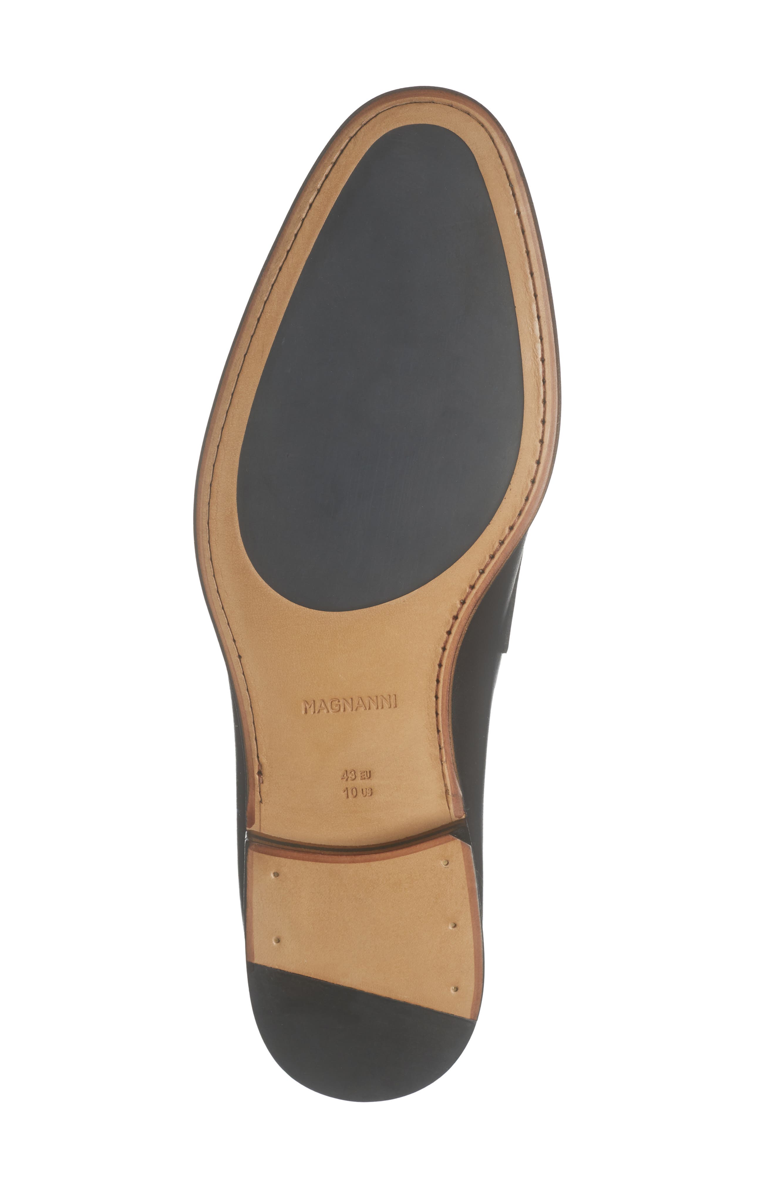 Magnanni Diezma Penny Loafer, Alternate, color, Black