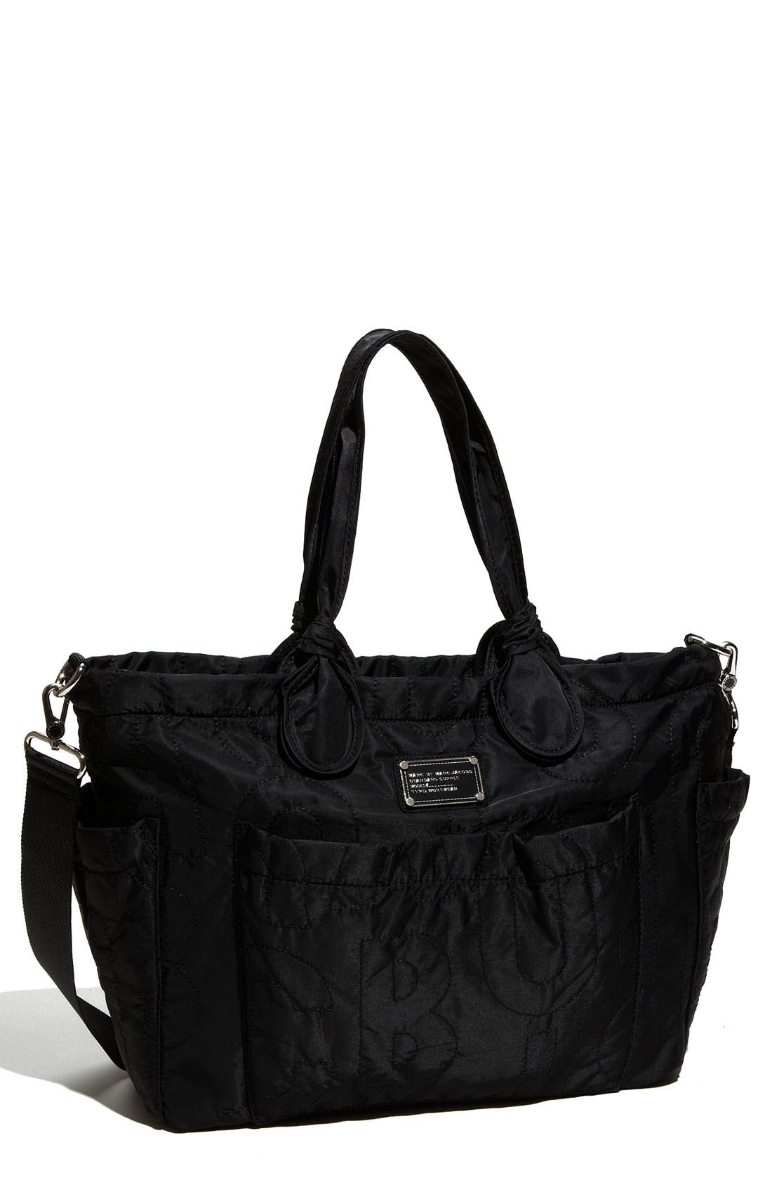 Marc Jacobs MARC BY MARC JACOBS 'Pretty Nylon Eliz-A-Baby' Diaper Bag, Main, color, 