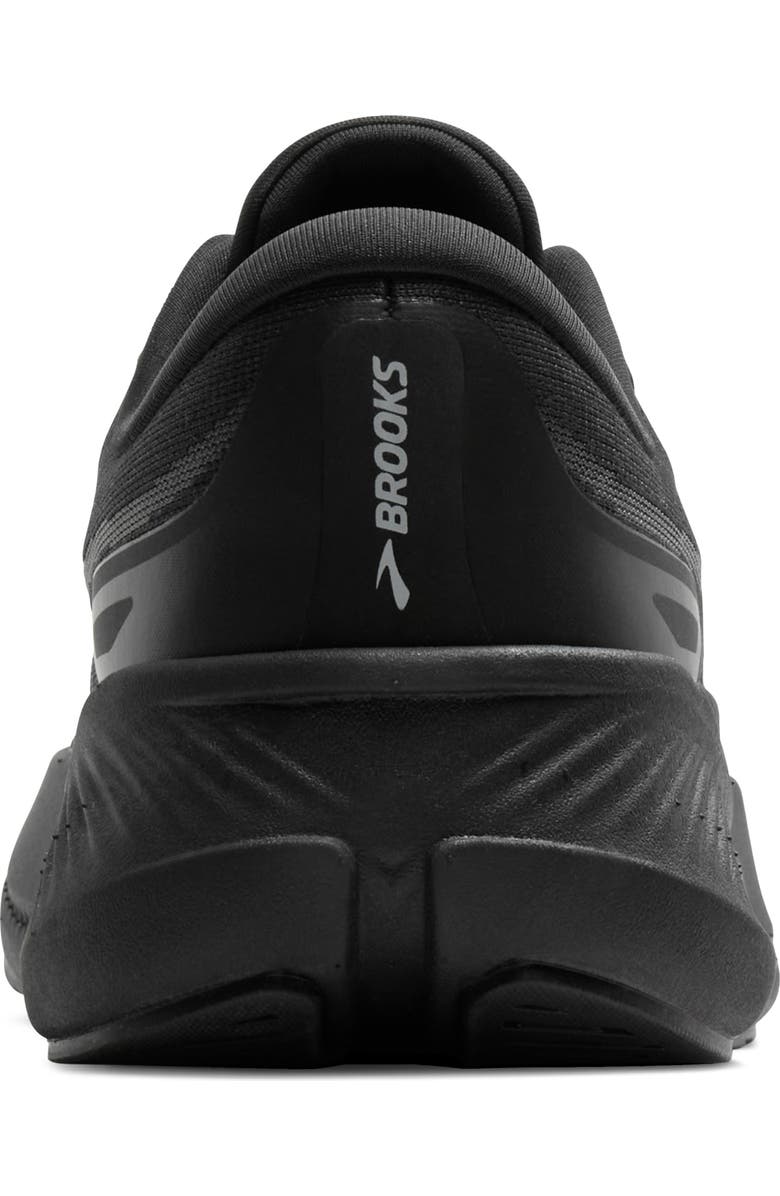 Brooks Revel Max Running Shoe, Alternate, color, Black/ Black/ Ebony