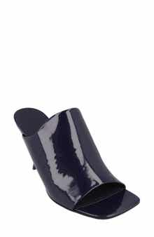 FERRAGAMO Era Patent Leather Mule Sandal