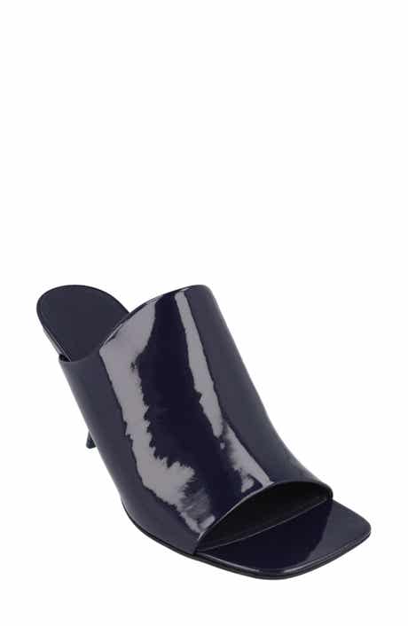 FERRAGAMO Era Patent Leather Mule Sandal