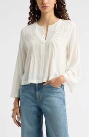 Nordstrom Pintuck Top