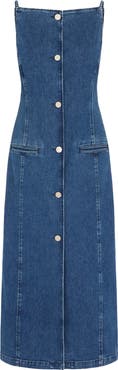ALIGNE Sanitago Sleeveless Denim Dress