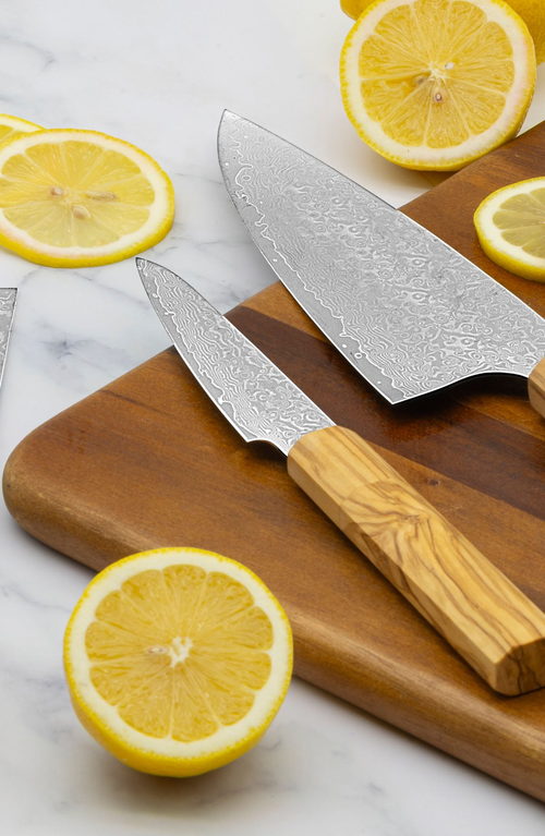 ITALIC ITALIC KUMO KNIFE SET WITH CUTTING BOARD