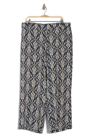 T Tahari Print Wide Leg Pants