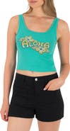 Hurley Aloha Scoop Neck Crop Tank