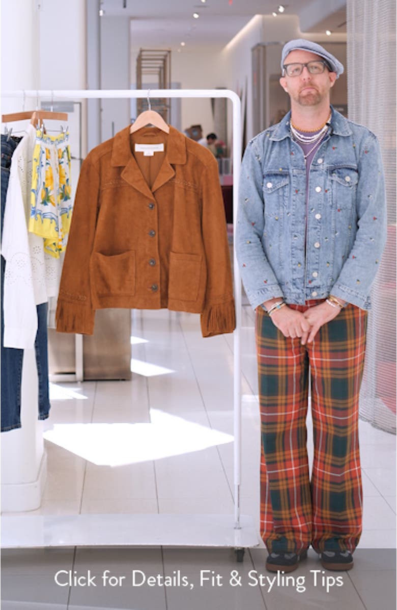 Fringe Suede Jacket, sales video thumbnail