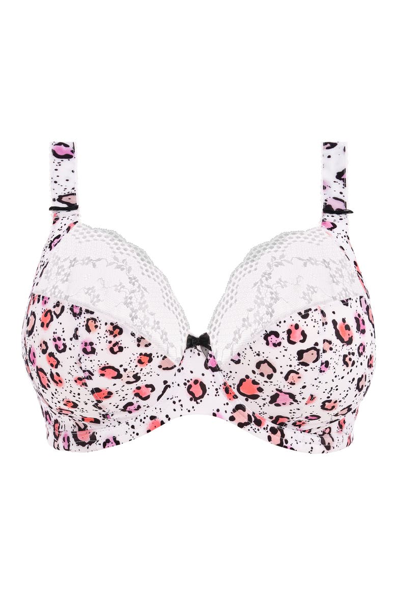 Lucie Full Figure Underwire Plunge Bra, Alternate, color, RUMBLE