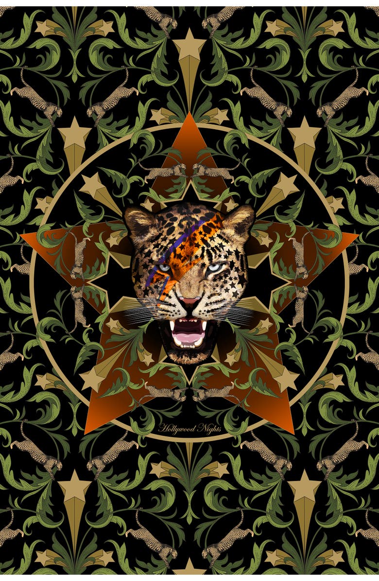 Henelle Duster Jacket, Alternate, color, Hollywood Nights